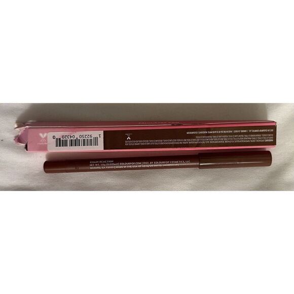 ColourPop Lippie Pencil Chain Reaction Brown Lip Liner 0.035 oz NWB - Picture 2 of 3
